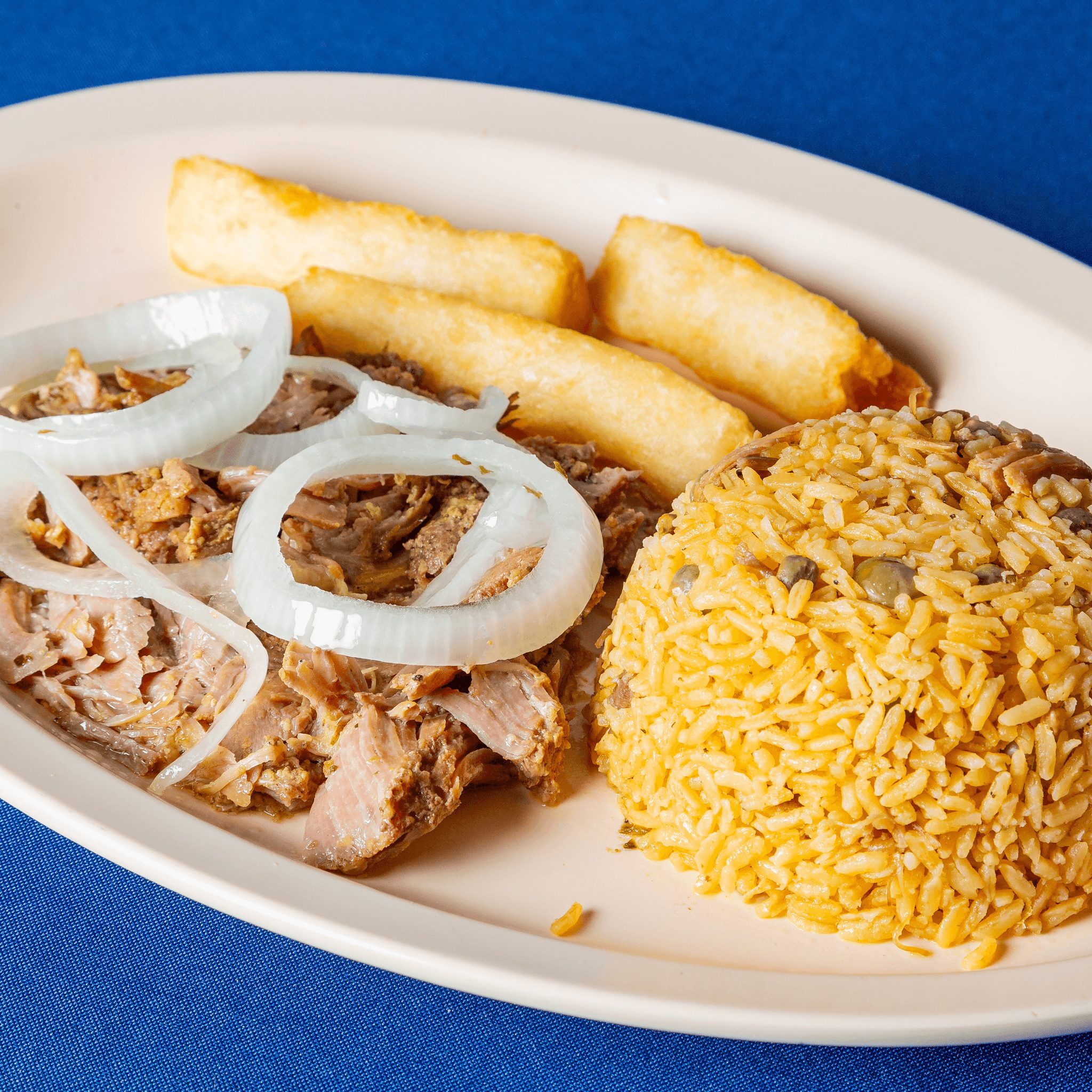 (Almuerzo) Pernil Asado.
