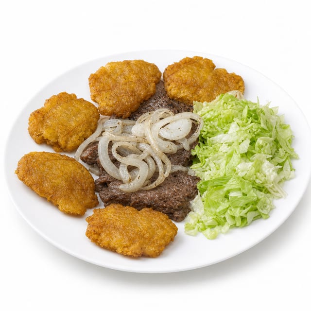 Bistec Encebollado Solo.
