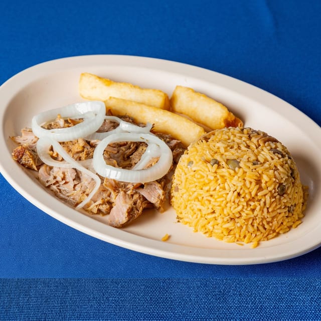 (Almuerzo) Pernil Asado.