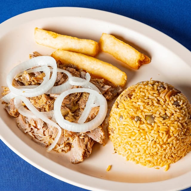 Pernil Asado Meal.